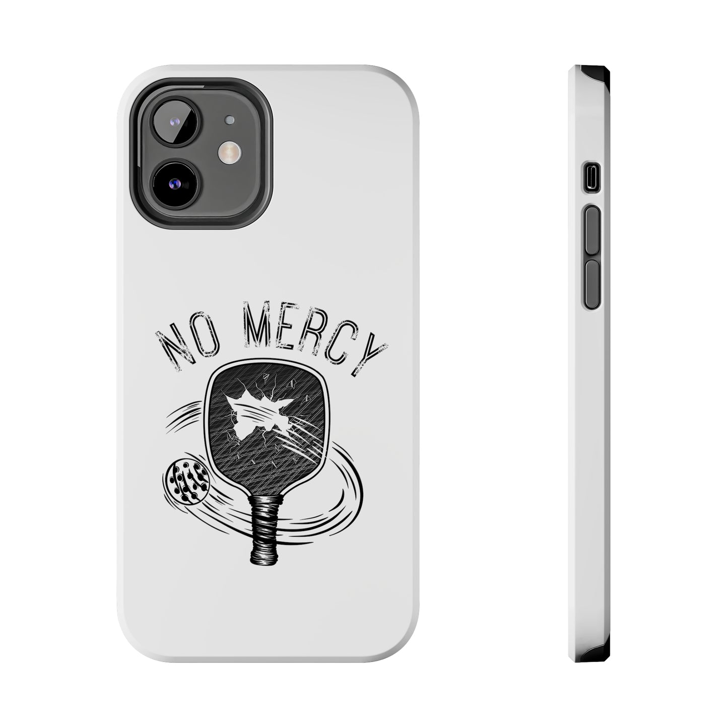 No Mercy Pickleball Series - Tough Dual-Layer Phone Case for Apple iPhone
