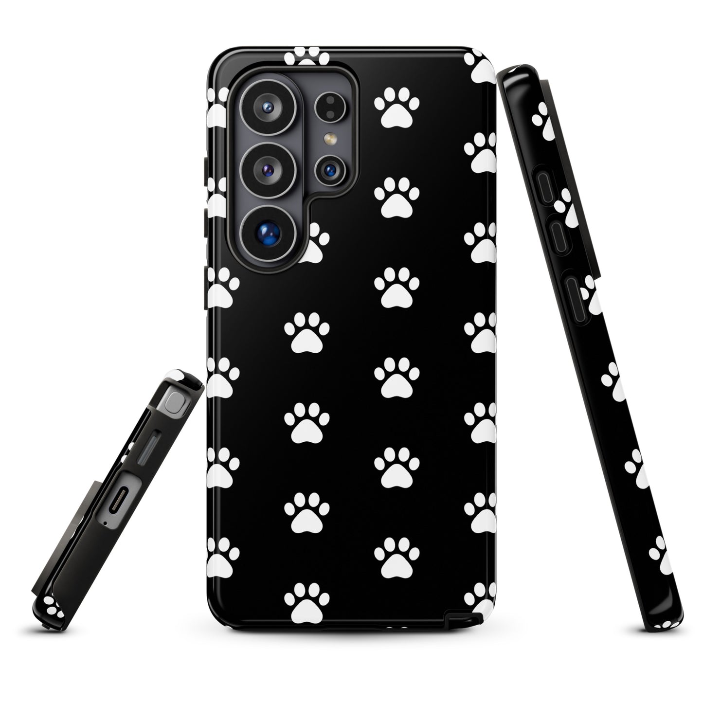 Phone Case for Samsung Galaxy: Stylish Paw Print Design for Pet Lovers