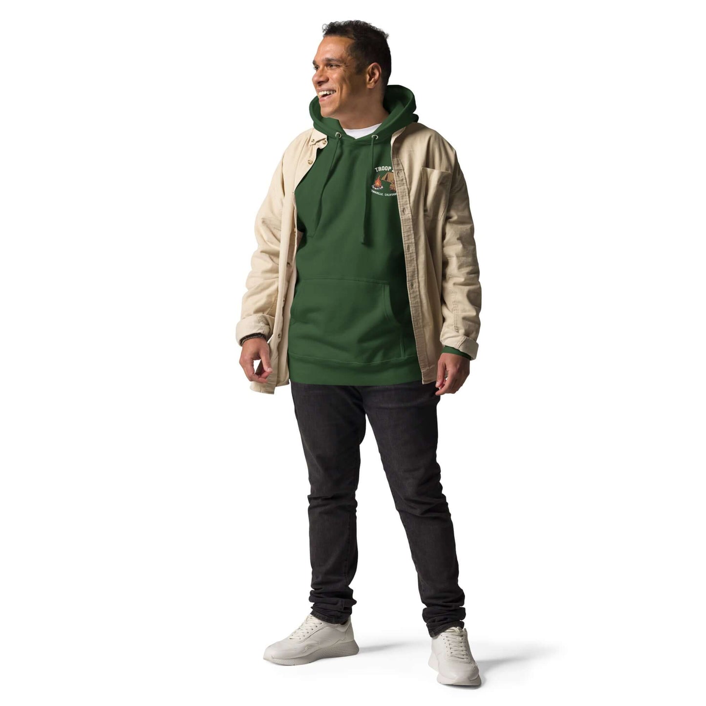 Adult Unisex Hoodie - ASM Camping Ultimate Edition, perfect for outdoor adventures and Assistant Scout Masters.