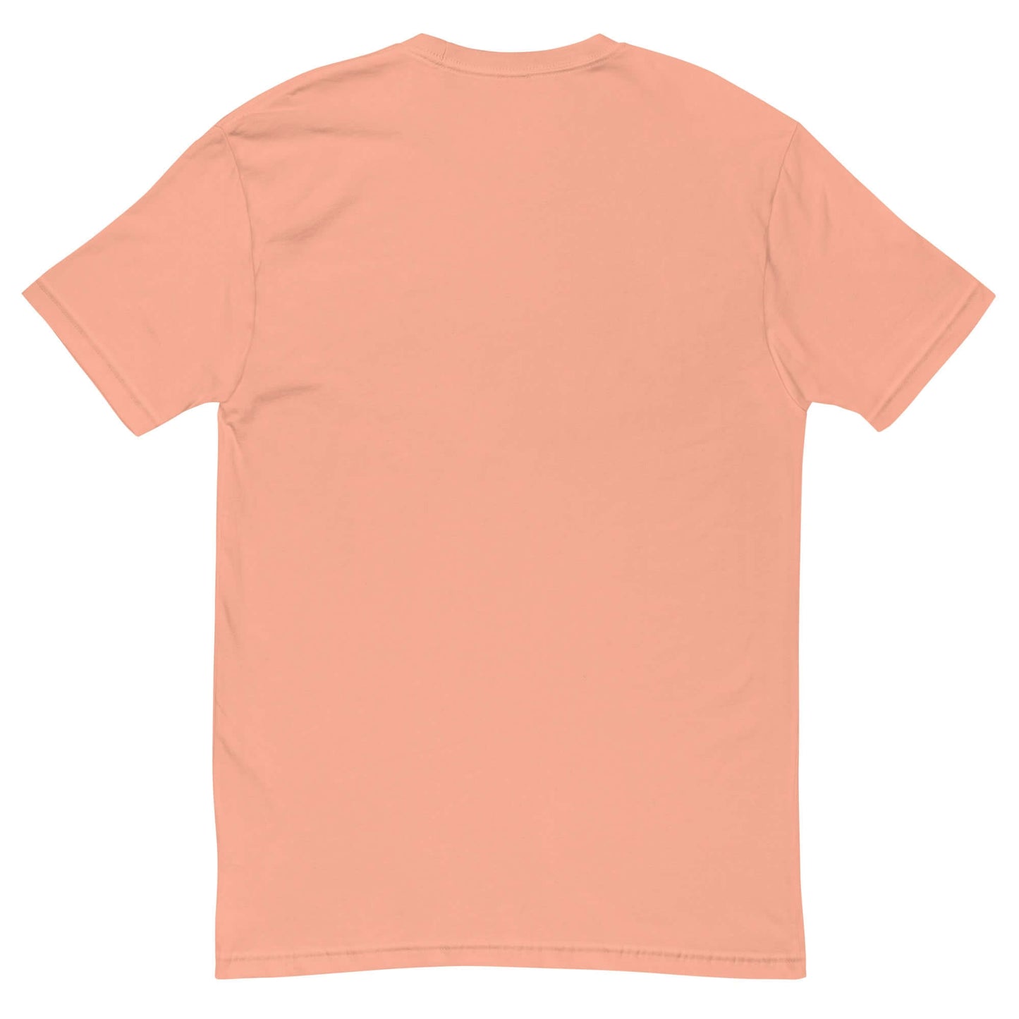 Back view of orange Halloween-themed Pickleball T-shirt без рисунка.