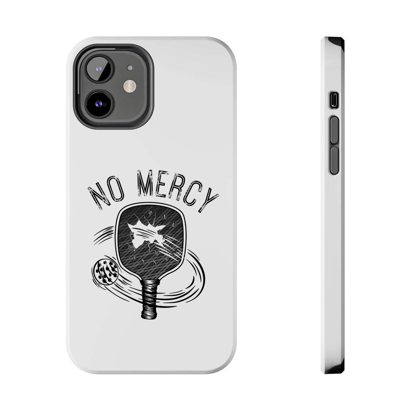 "No Mercy Pickleball Tough Dual-Layer Phone Case for Apple iPhone by RND Power Solutions"
