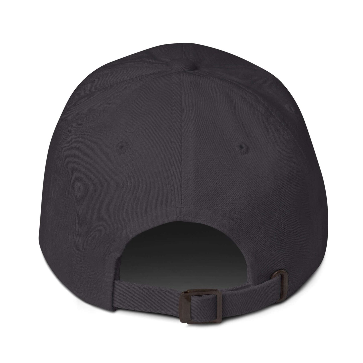 back of Pickleball Passion Dad Hat: Sporty Style for Every Enthusiast (dark grey)