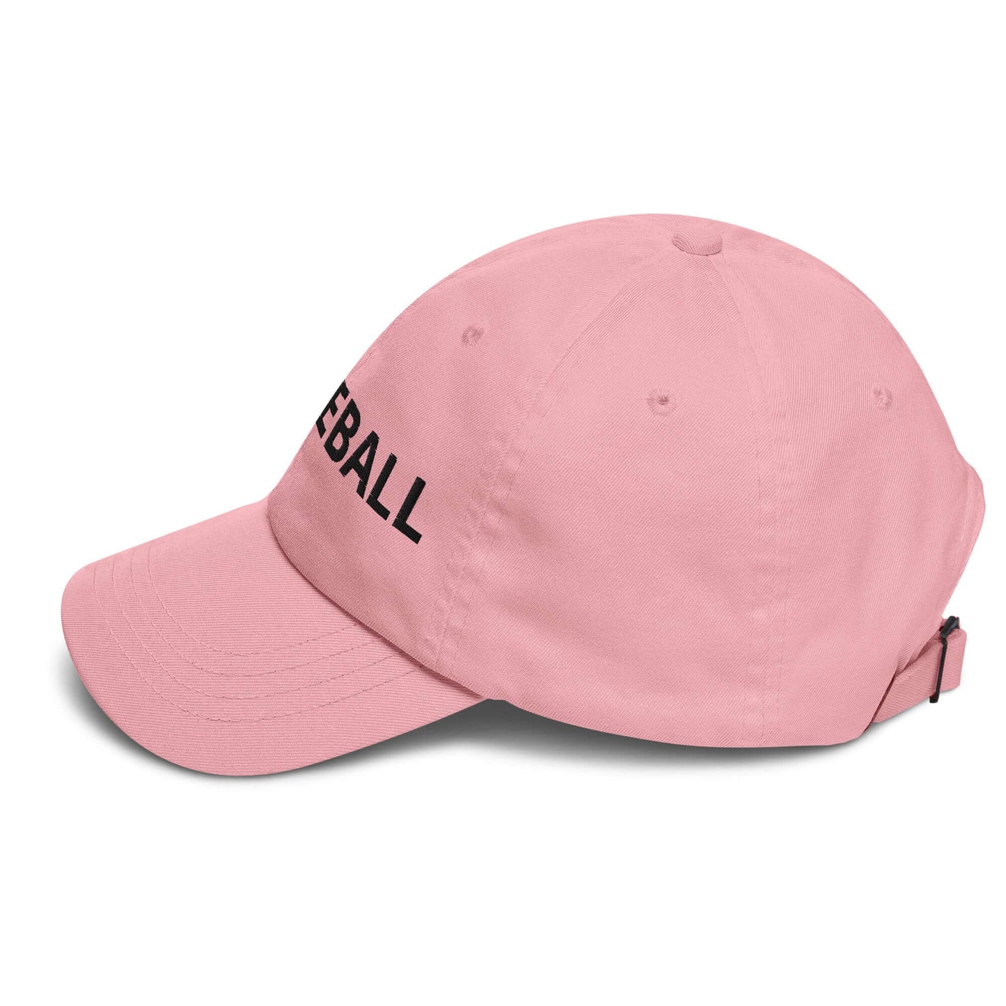 Pink Pickleball Dad Hat with Bold Embroidery, Low-Profile Design