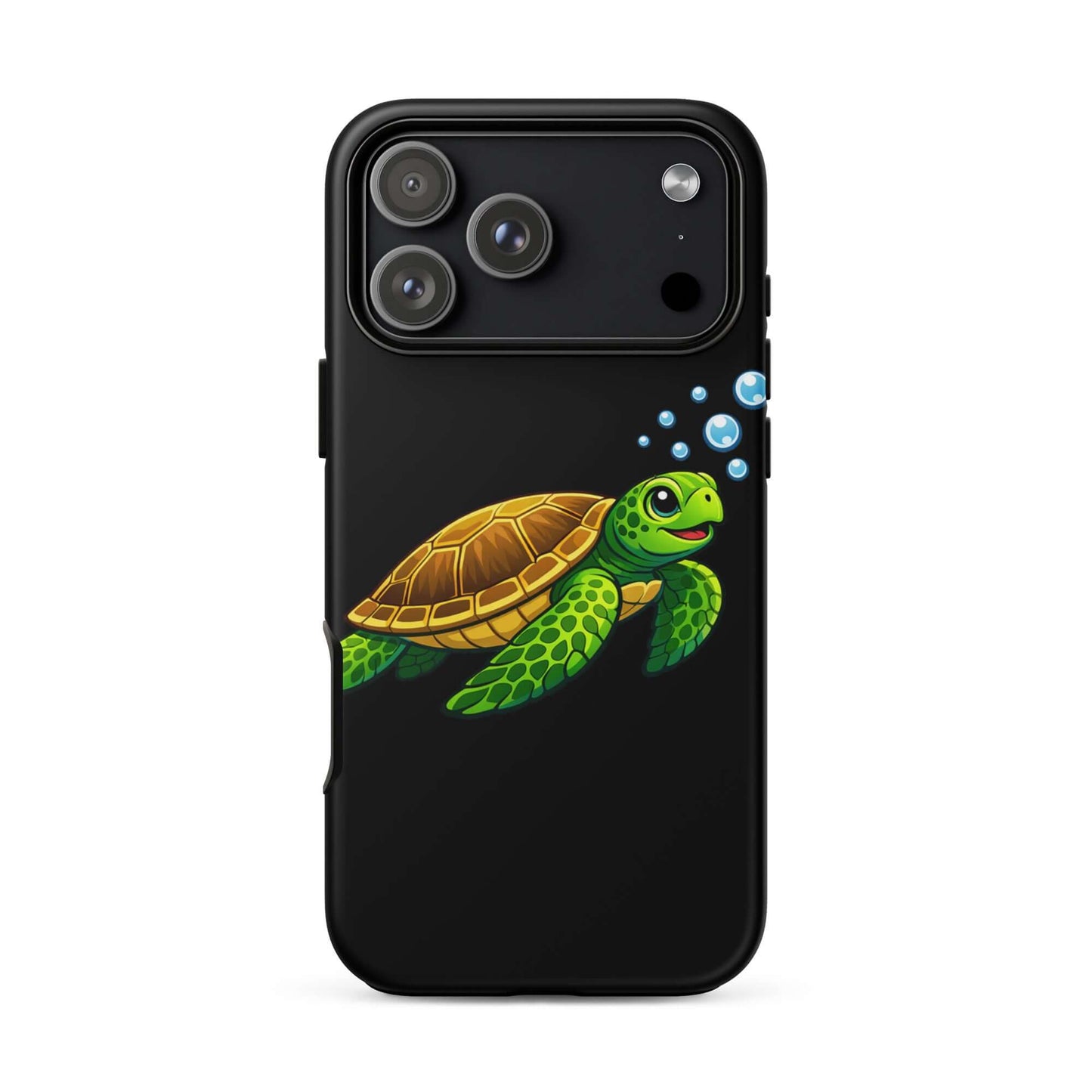 Phone Case featuring vibrant sea turtle artwork, perfect for ocean lovers seeking stylish protection.