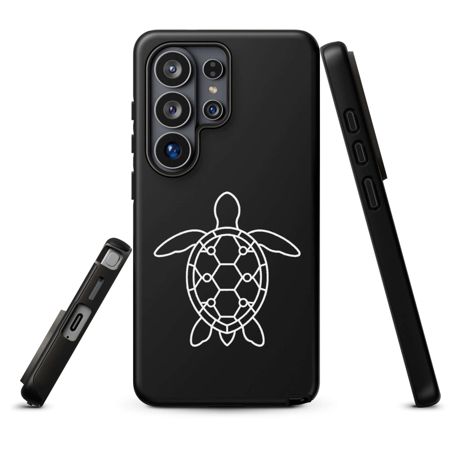 phone case for Samsung Galaxy with sea turtle silhouette