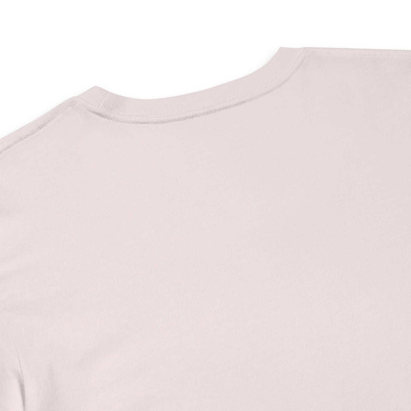 Back view of Women's Peace, Love, Pickleball Crop Top showing soft fabric and relaxed fit.