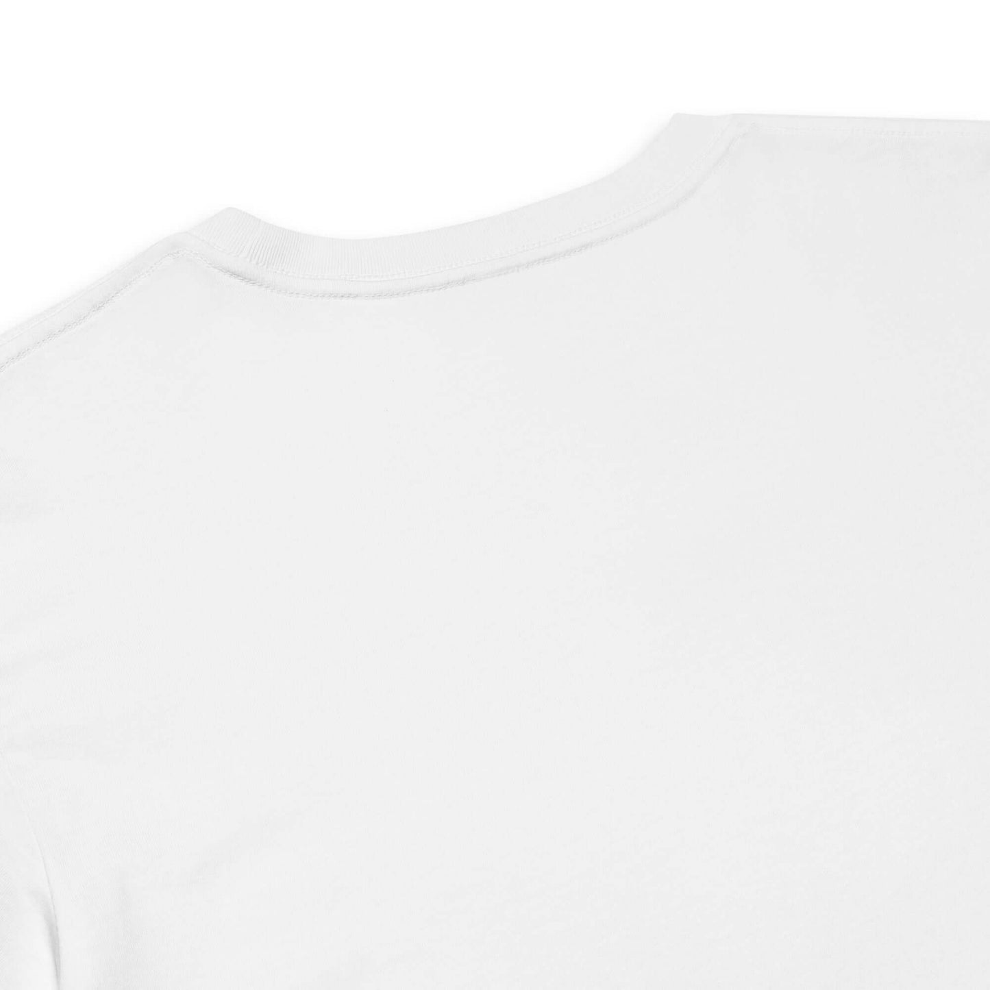 Back view of Women's Peace, Love, Pickleball Crop Top showcasing soft fabric and modern design.