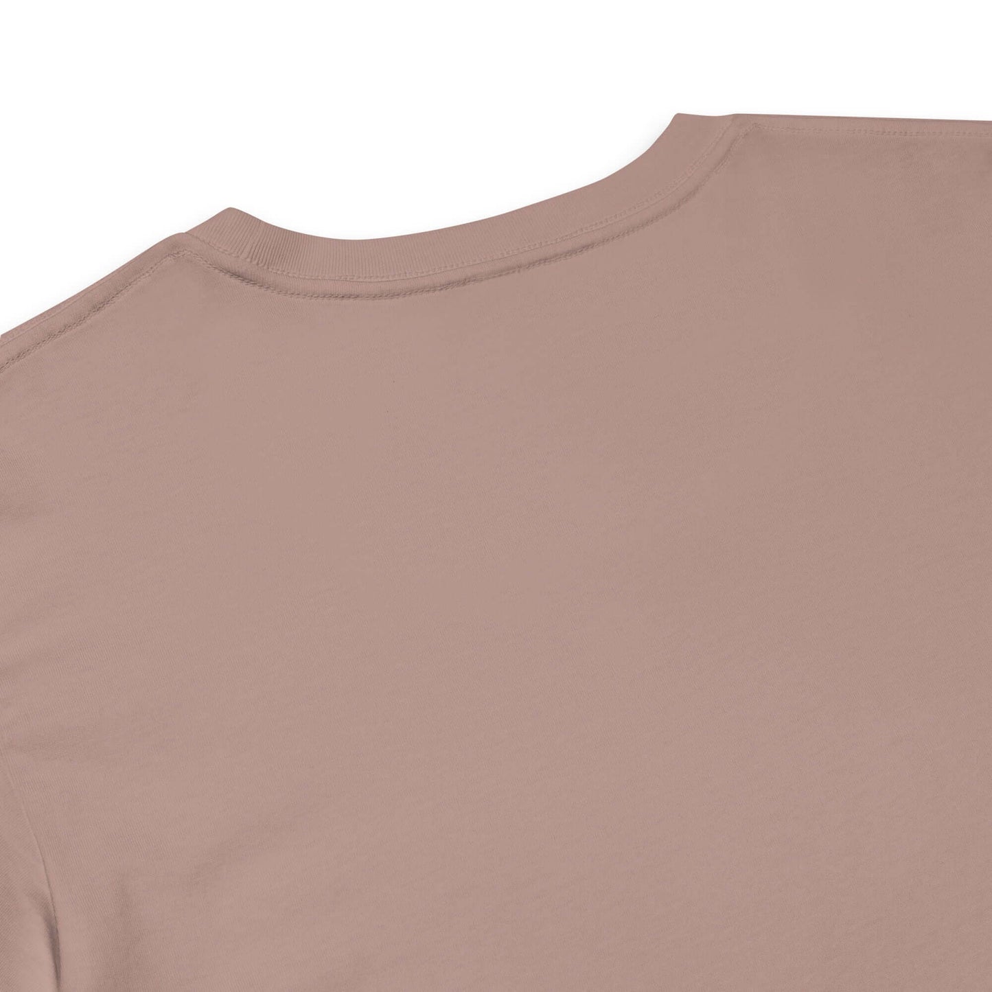 Back view of Women's Peace, Love, Pickleball Crop Top in a stylish neutral color.