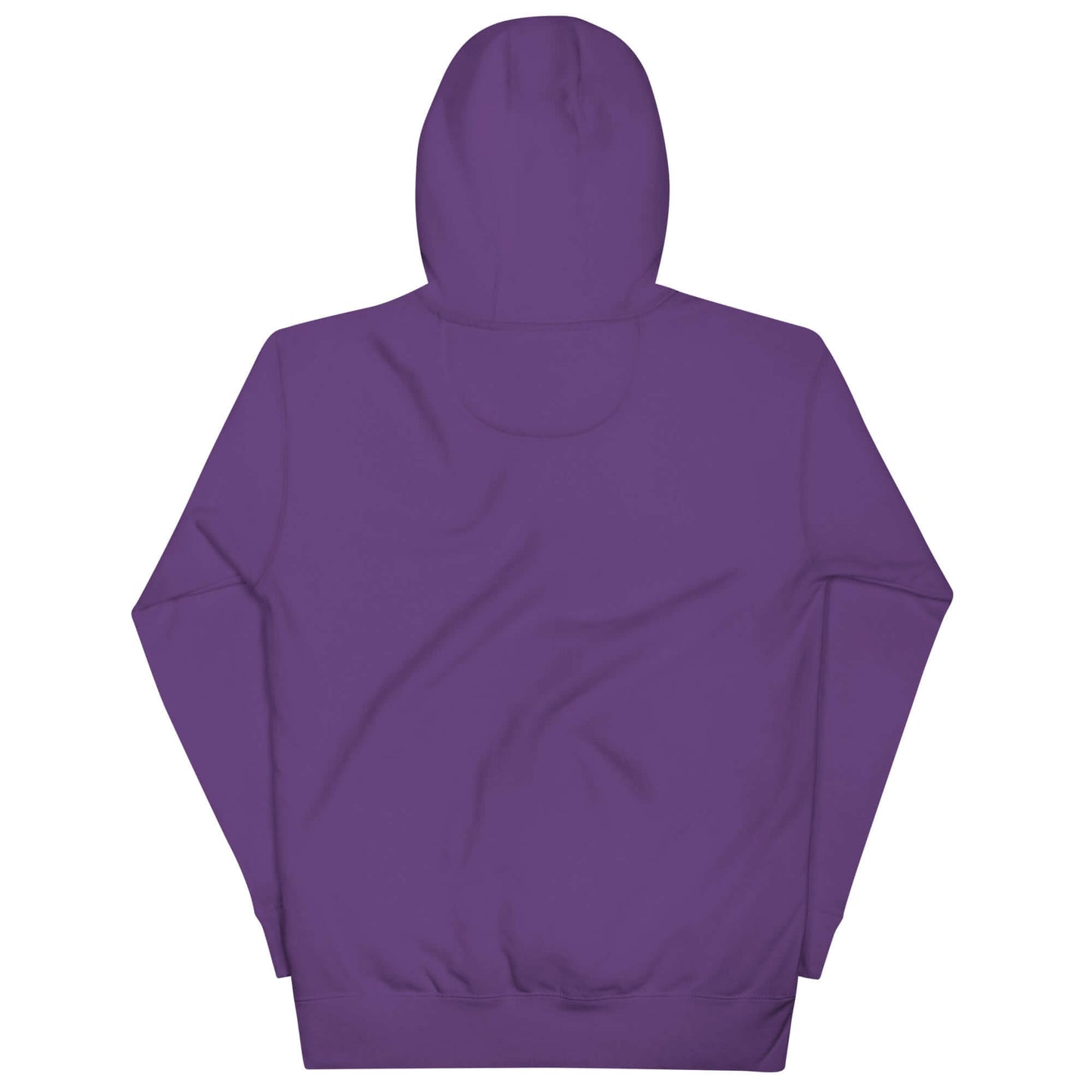 Back view of Women's Peace, Love, Pickleball Hoodie in purple, perfect for comfort and style.