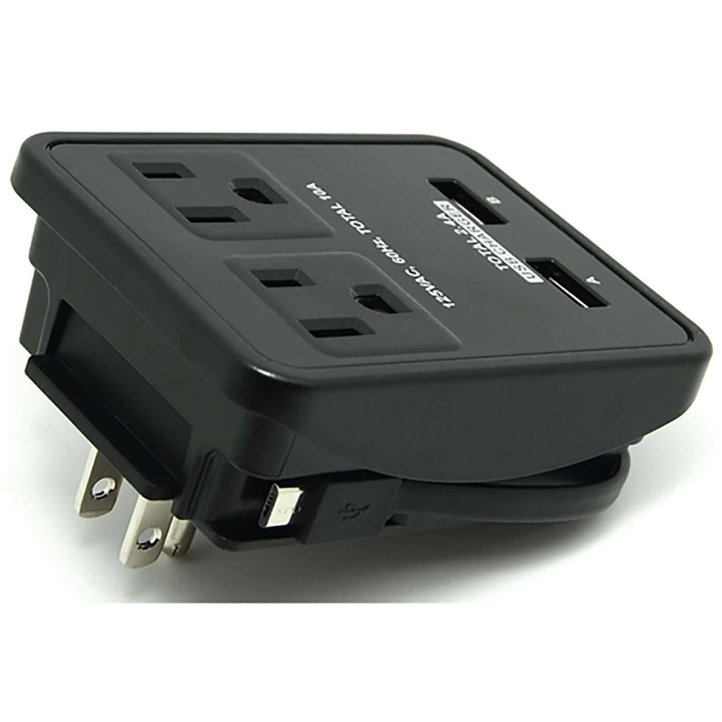 Compact power station with 2 USB ports for charging cell phones and tablets, designed by RND Power Solutions.