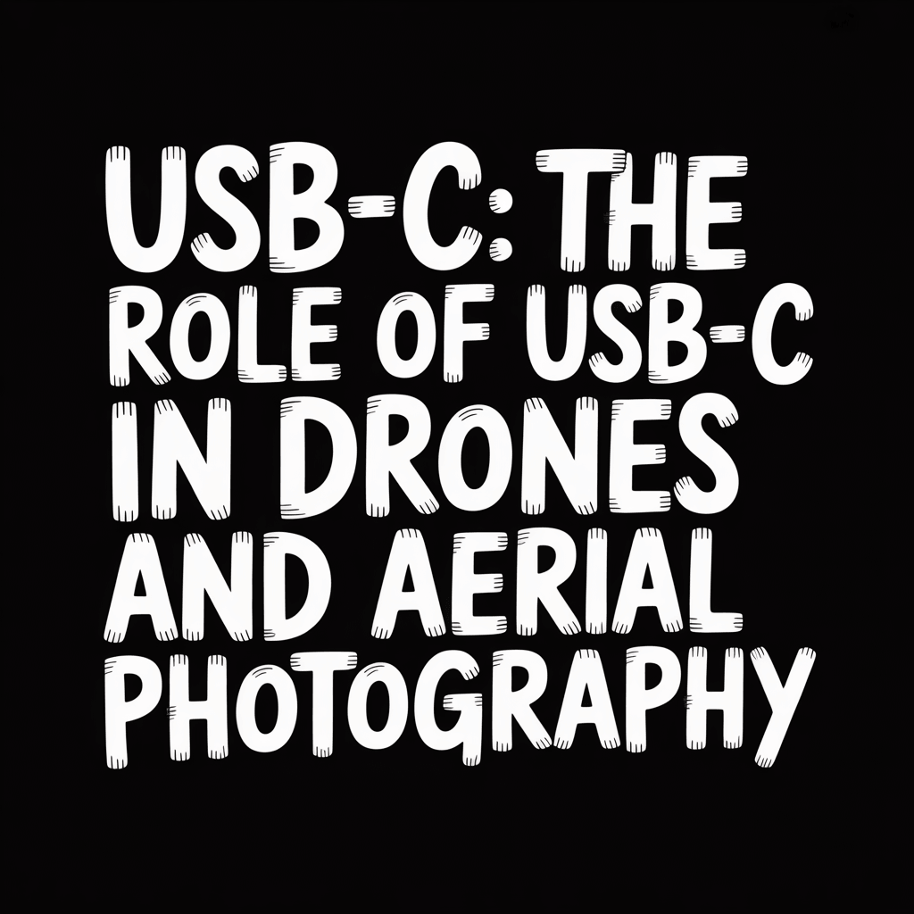 USB-C: The Role of USB-C in Drones and Aerial Photography image highlighting USB-C technology.