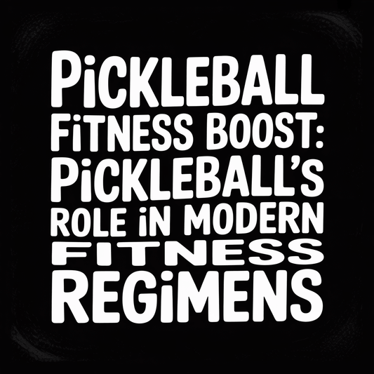 Pickleball Fitness Boost: The role of pickleball in modern fitness regimens, highlighting its impact and benefits.