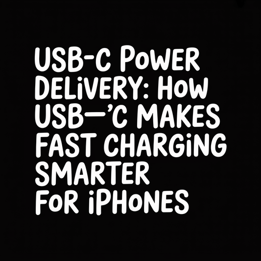 USB-C Power Delivery article covering fast charging smarter for iPhones using USB-C technology.