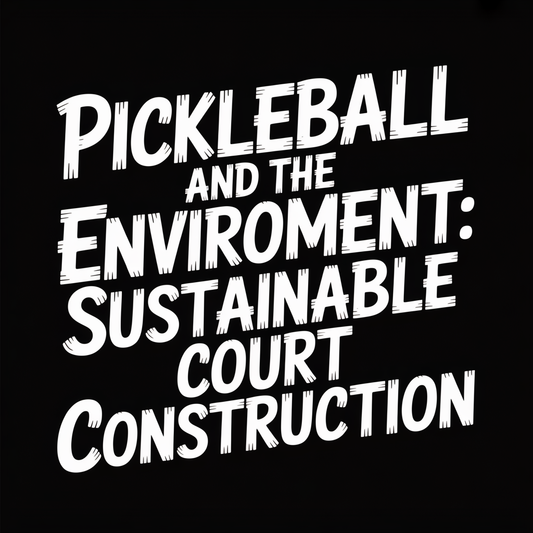 Pickleball and the Environment: Sustainable Court Construction