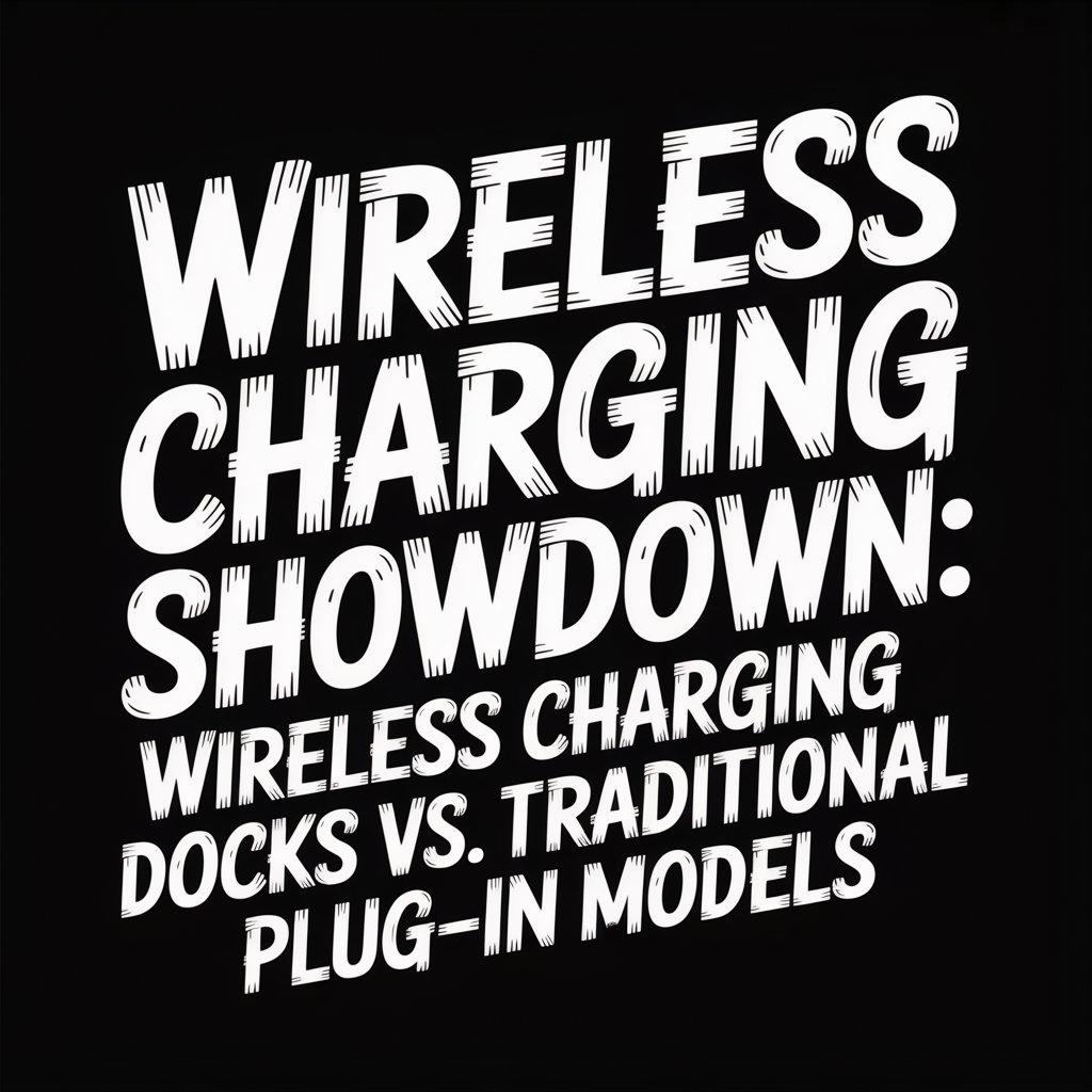 Wireless Charging Docks: The Ultimate Showdown - comparison of wireless and traditional charging models