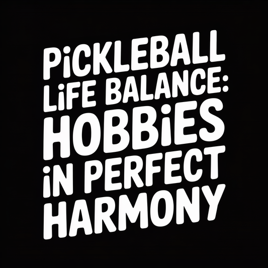 Pickleball Life Balance: Hobbies in Perfect Harmony