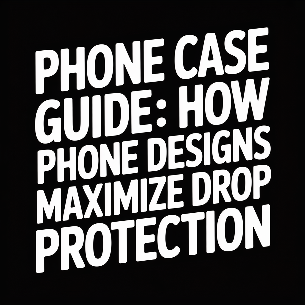 Phone Case Guide: How Phone Case Designs Maximize Drop Protection