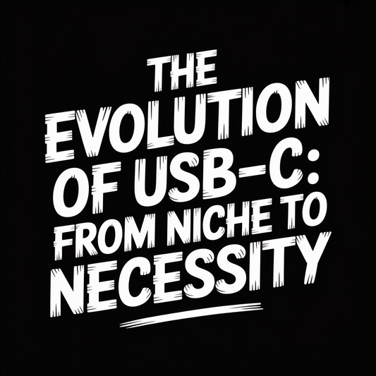 The evolution of USB-C: From niche to necessity in modern technology.