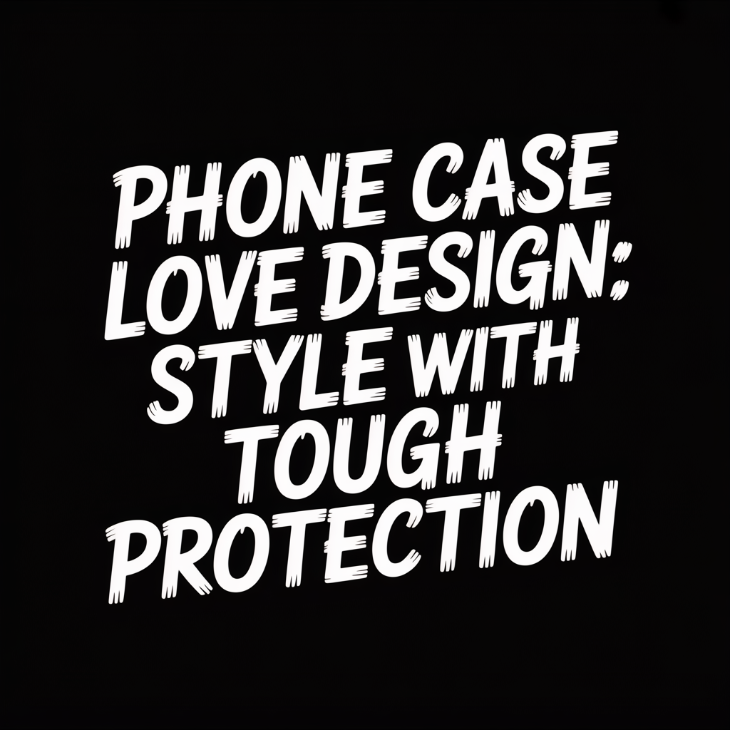 Phone Case Love Design: Style with Tough Protection