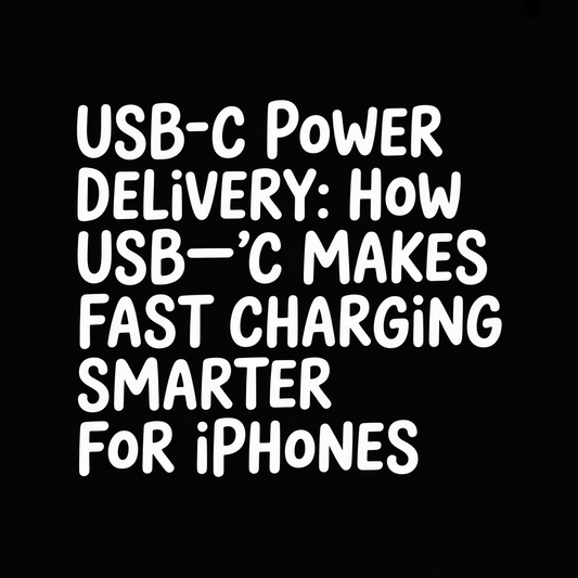 USB-C Power Delivery article covering fast charging smarter for iPhones using USB-C technology.