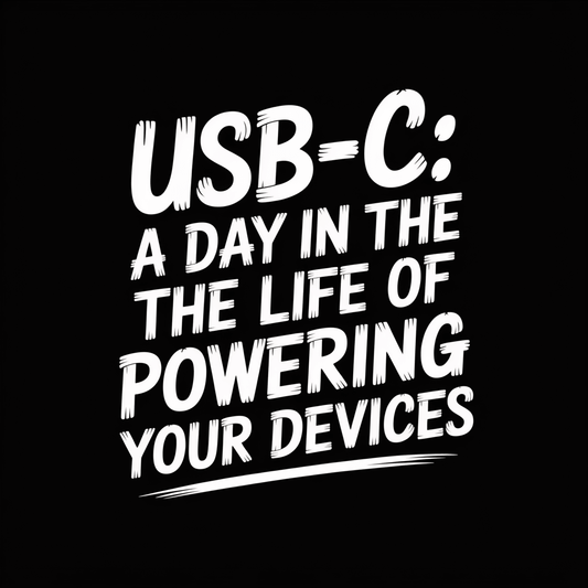 USB-C: A day in the life of powering your devices with modern technology.