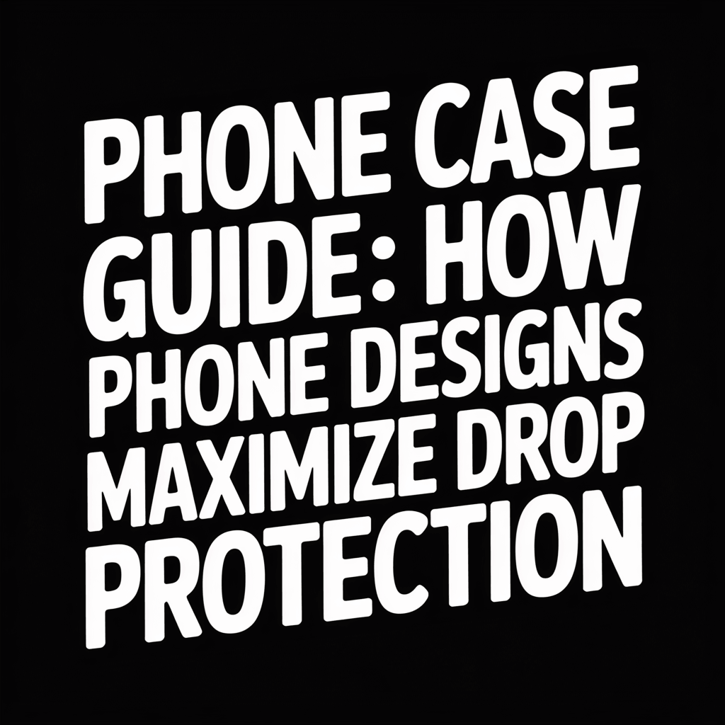 Phone Case Guide: How Phone Case Designs Maximize Drop Protection