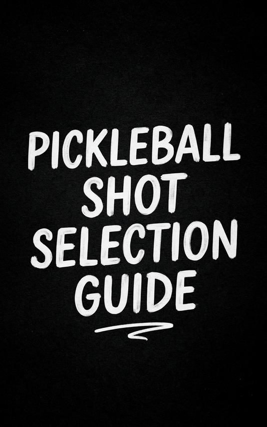 Pickleball Shot Selection Guide