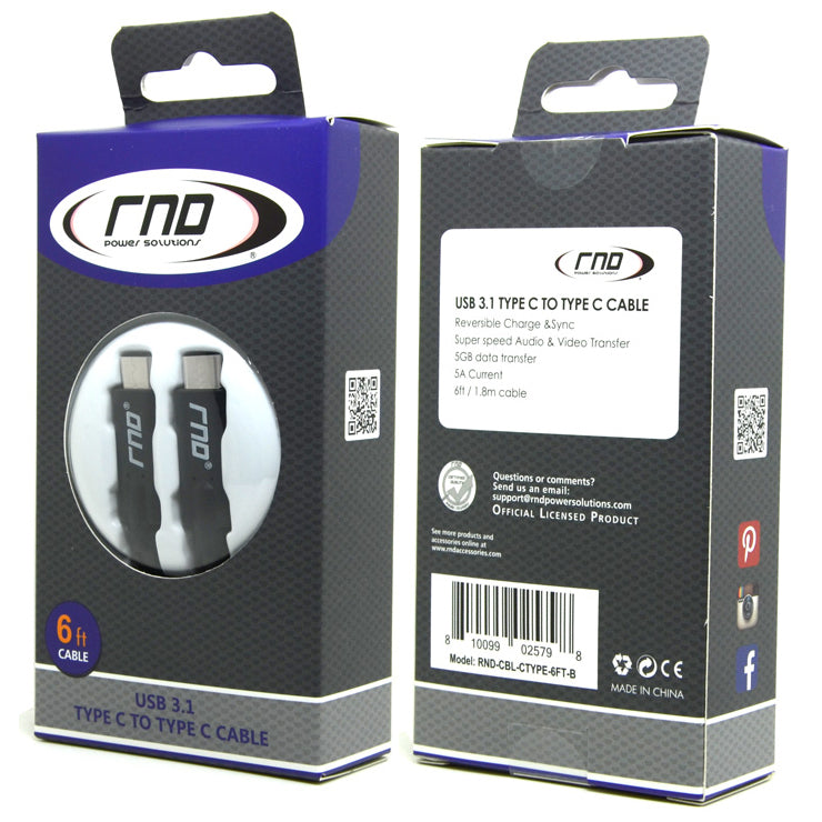 USB-C Cable - Fast 10Gbps Data Transfer & Reversible Design