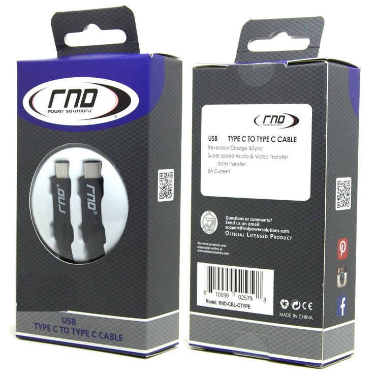 USB-C to USB-C 1.5FT Fast Charger Cable