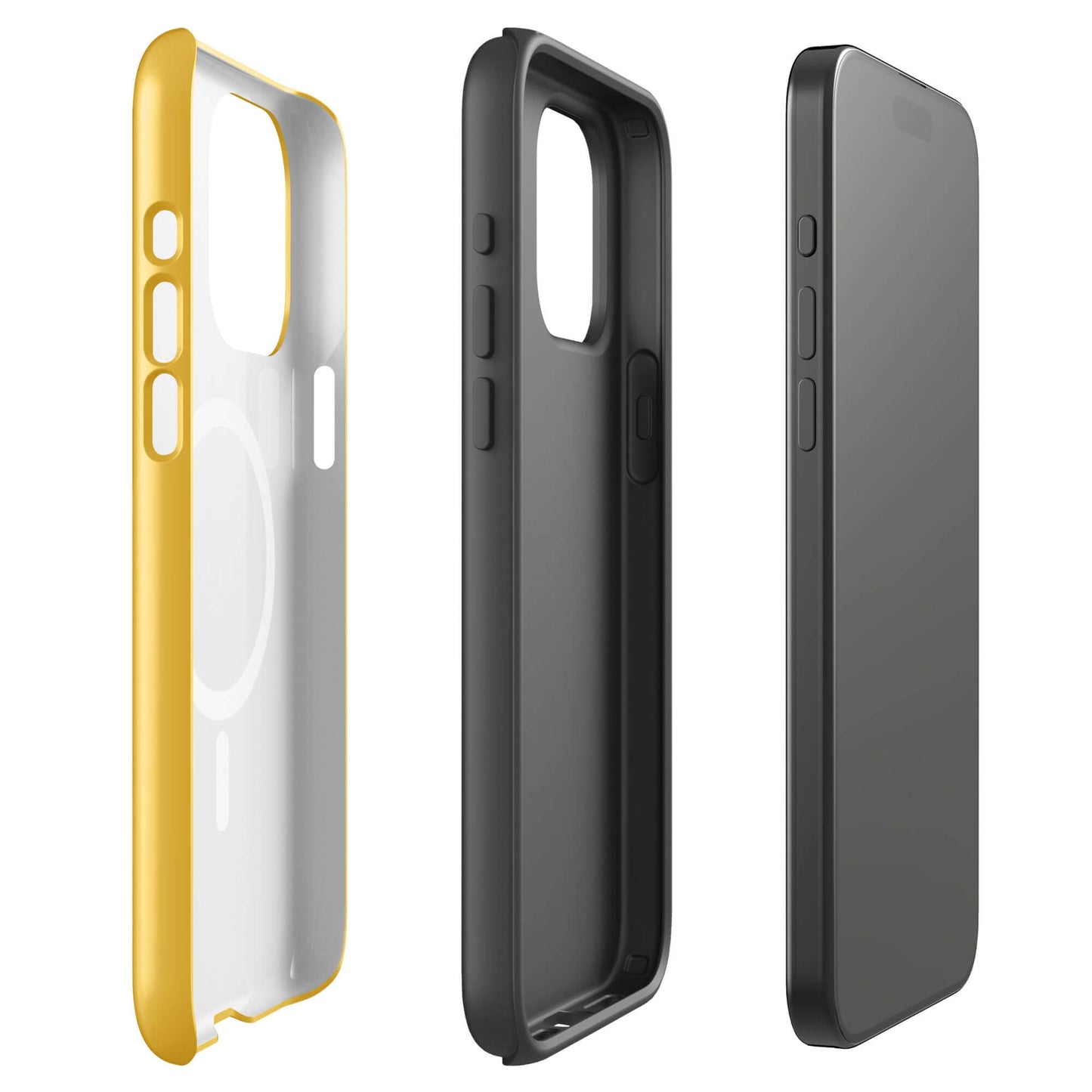 Magnetic Phone Case for iPhone with playful smiley paw print design for pet lovers, offering charm and durability.