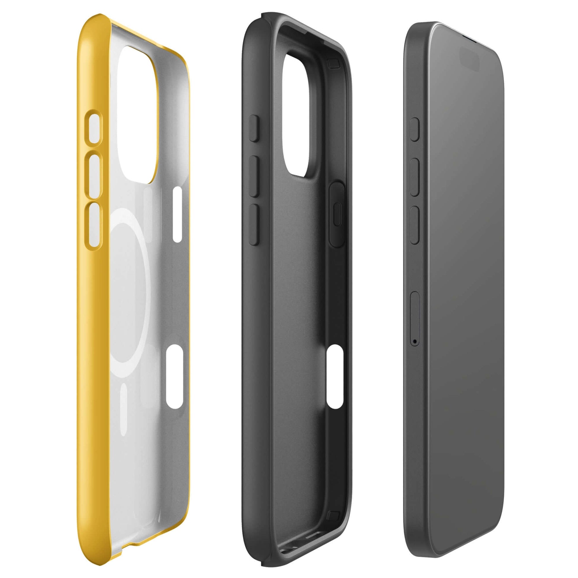 Magnetic Phone Case with Smiley Paw Print for iPhone, perfect for pet lovers seeking playful design and durability.