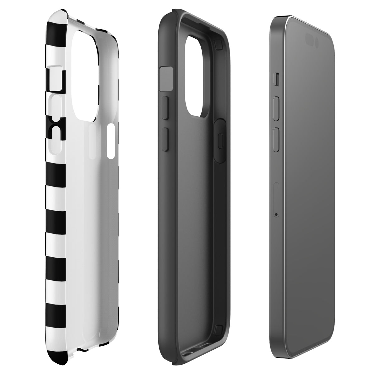 Bold checkered Phone Case for iPhone with tough design.