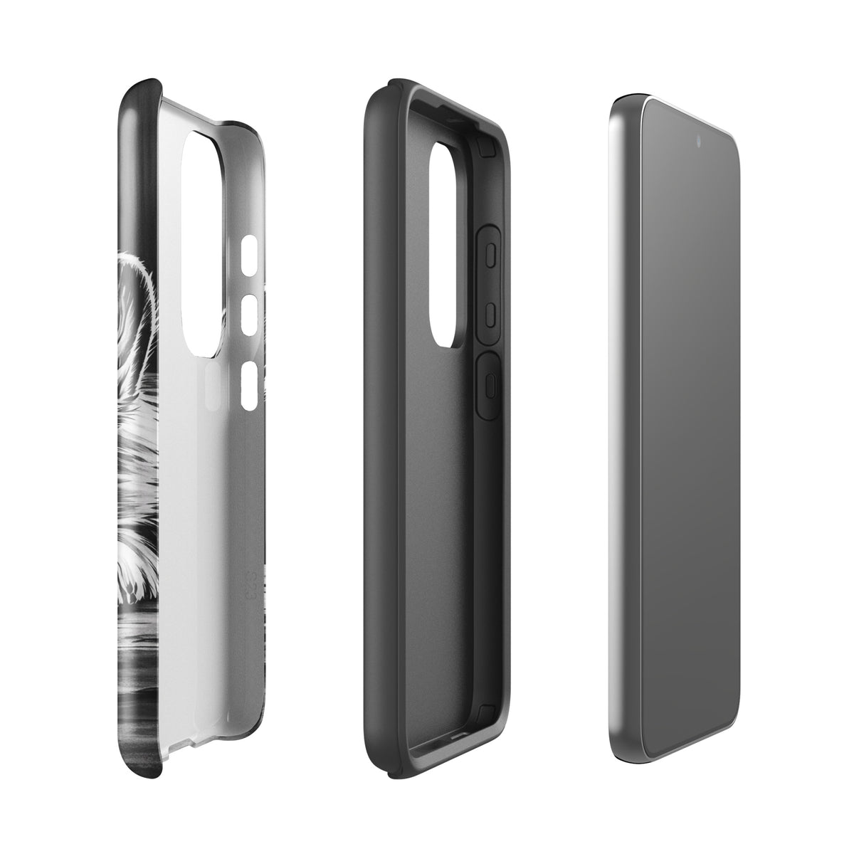 Phone Case for Samsung Galaxy with elegant puppy art design for premium protection.