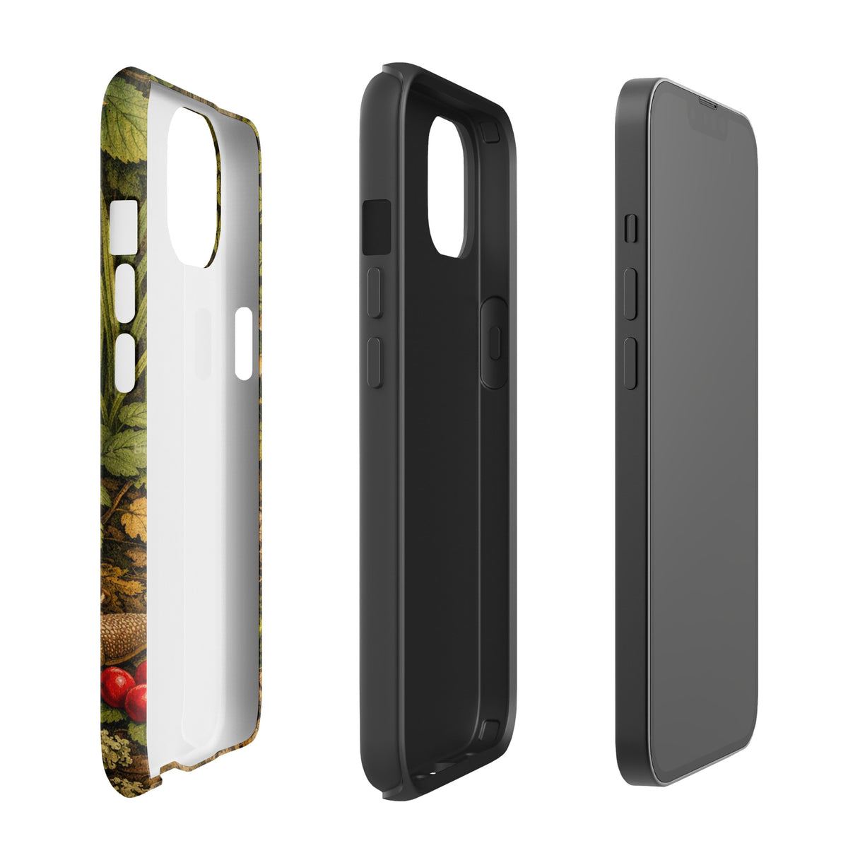Phone Case with Amanita muscaria mushroom design for iPhone.