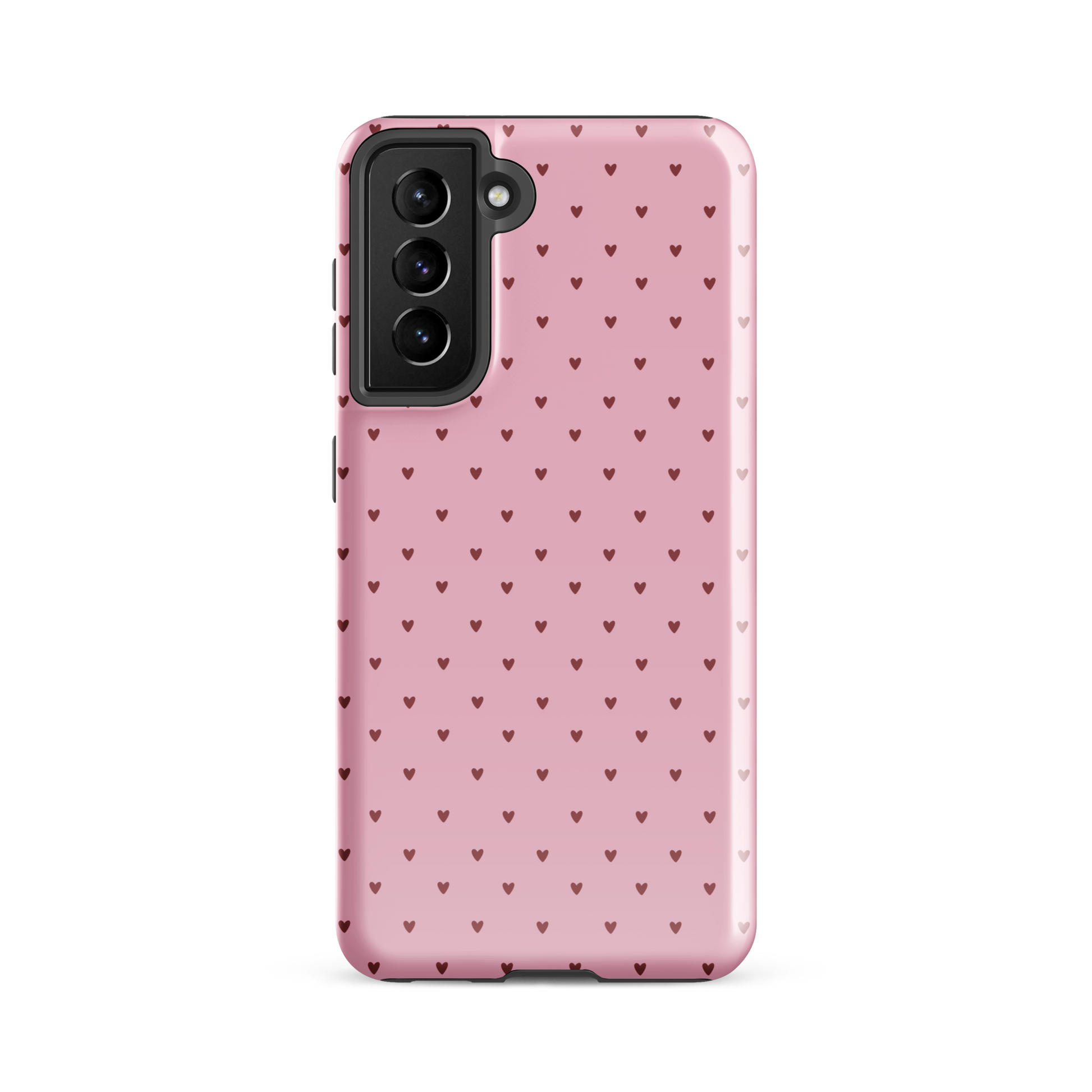 Phone Case for Samsung Galaxy with Heart‑Dot Pattern
