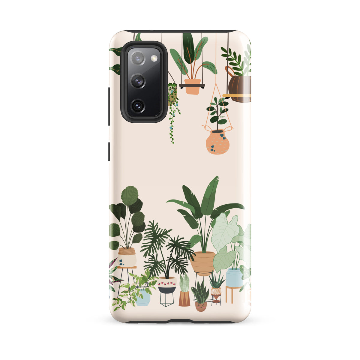 Phone Case for Samsung Galaxy - Botanical Bliss with Hanging & Potted Plants