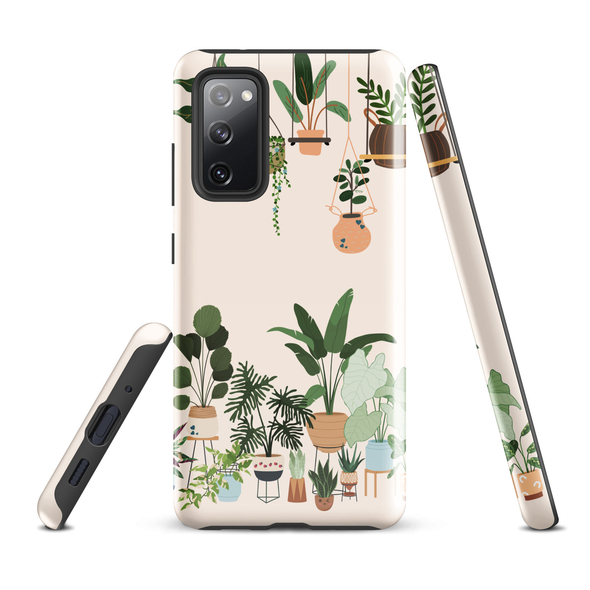 Phone Case for Samsung Galaxy - Botanical Bliss with Hanging & Potted Plants