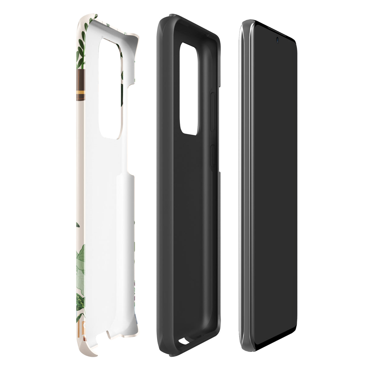 Phone Case for Samsung Galaxy - Botanical Bliss with Hanging & Potted Plants