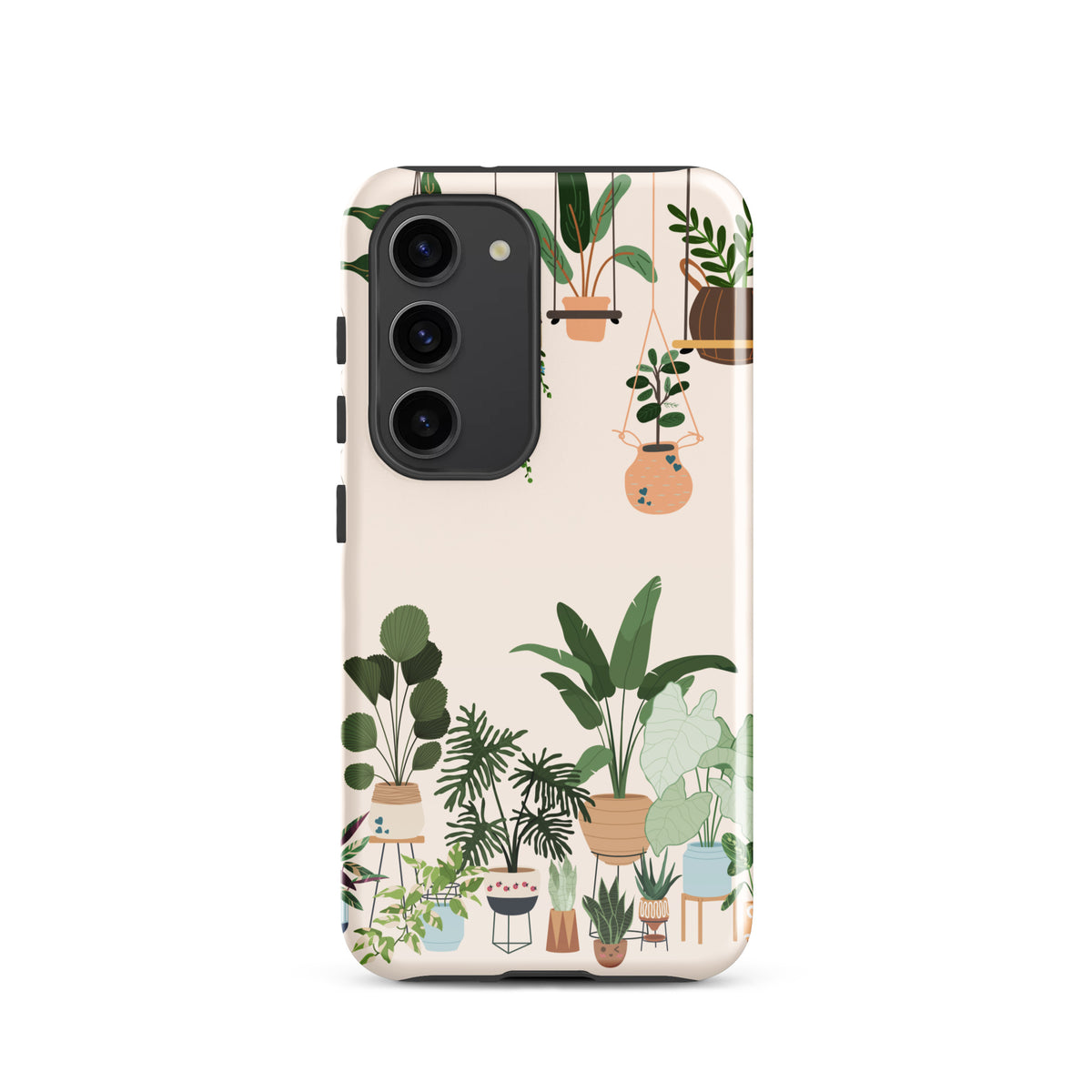 Phone Case for Samsung Galaxy - Botanical Bliss with Hanging & Potted Plants
