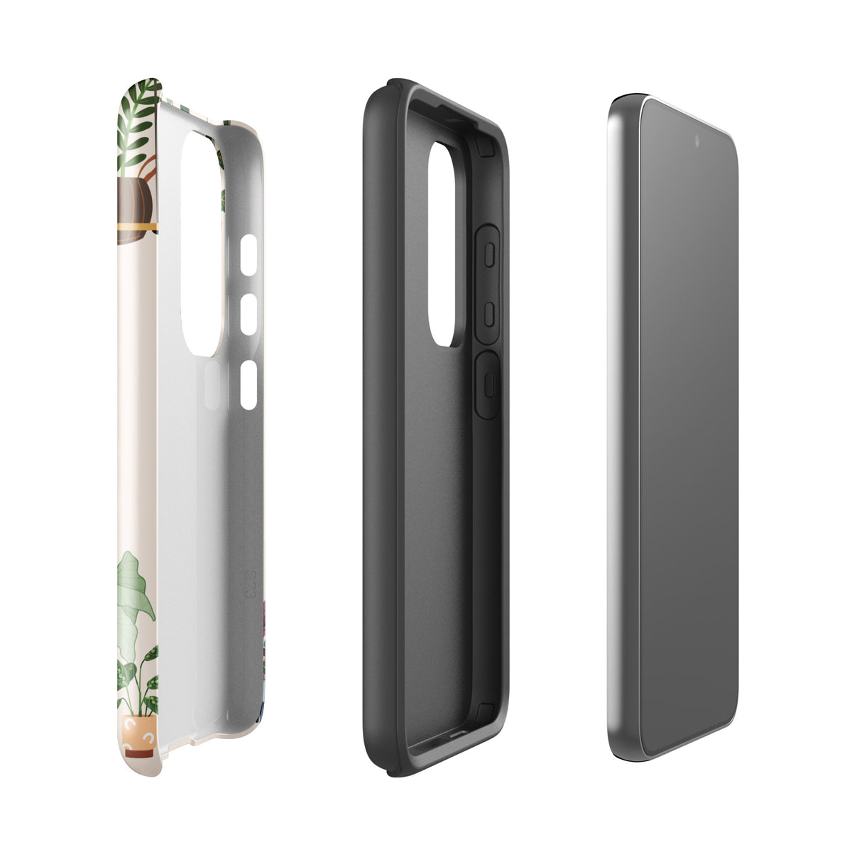 Phone Case for Samsung Galaxy - Botanical Bliss with Hanging & Potted Plants