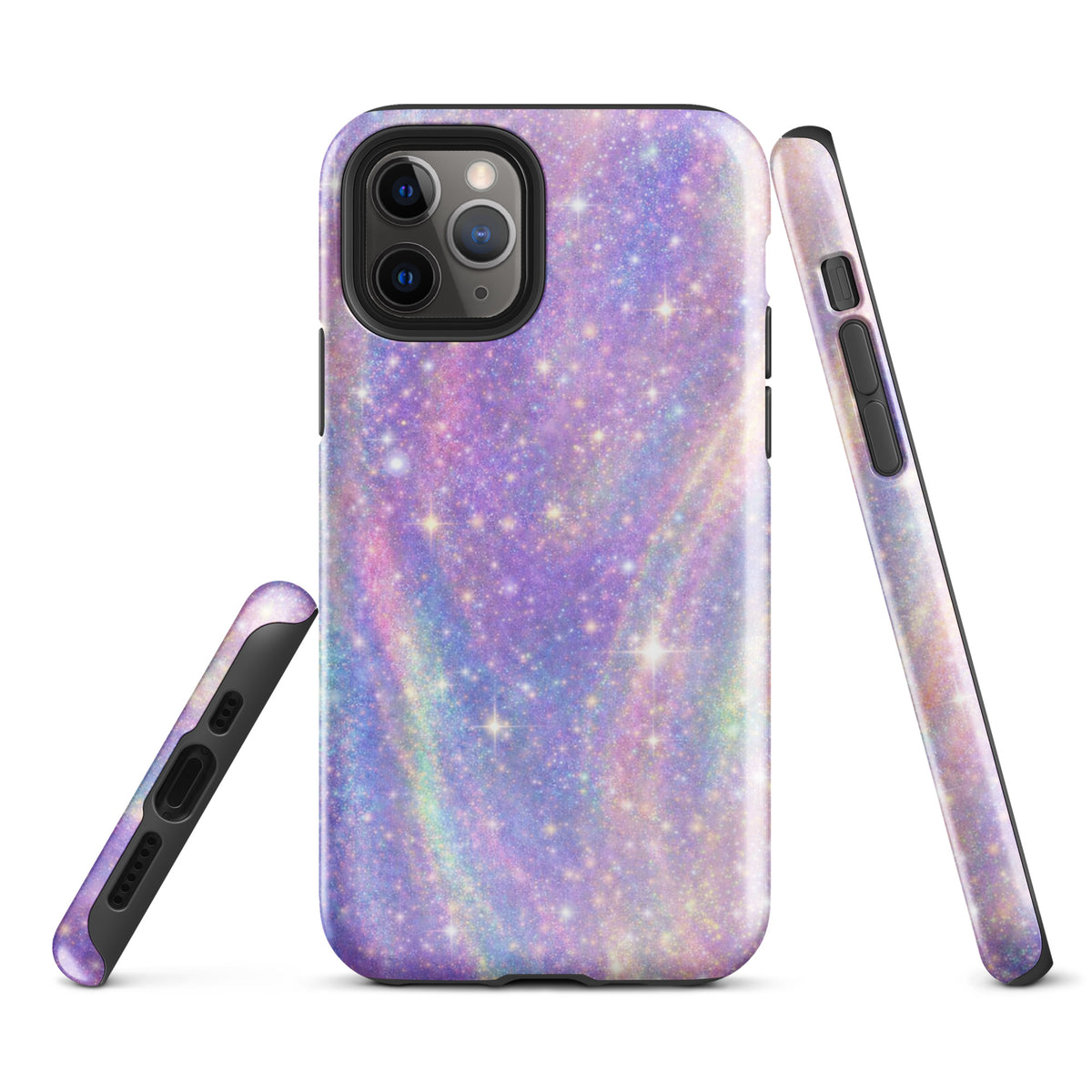 Phone Case for iPhone - Cosmic Dream Swirl with pastel galaxy design