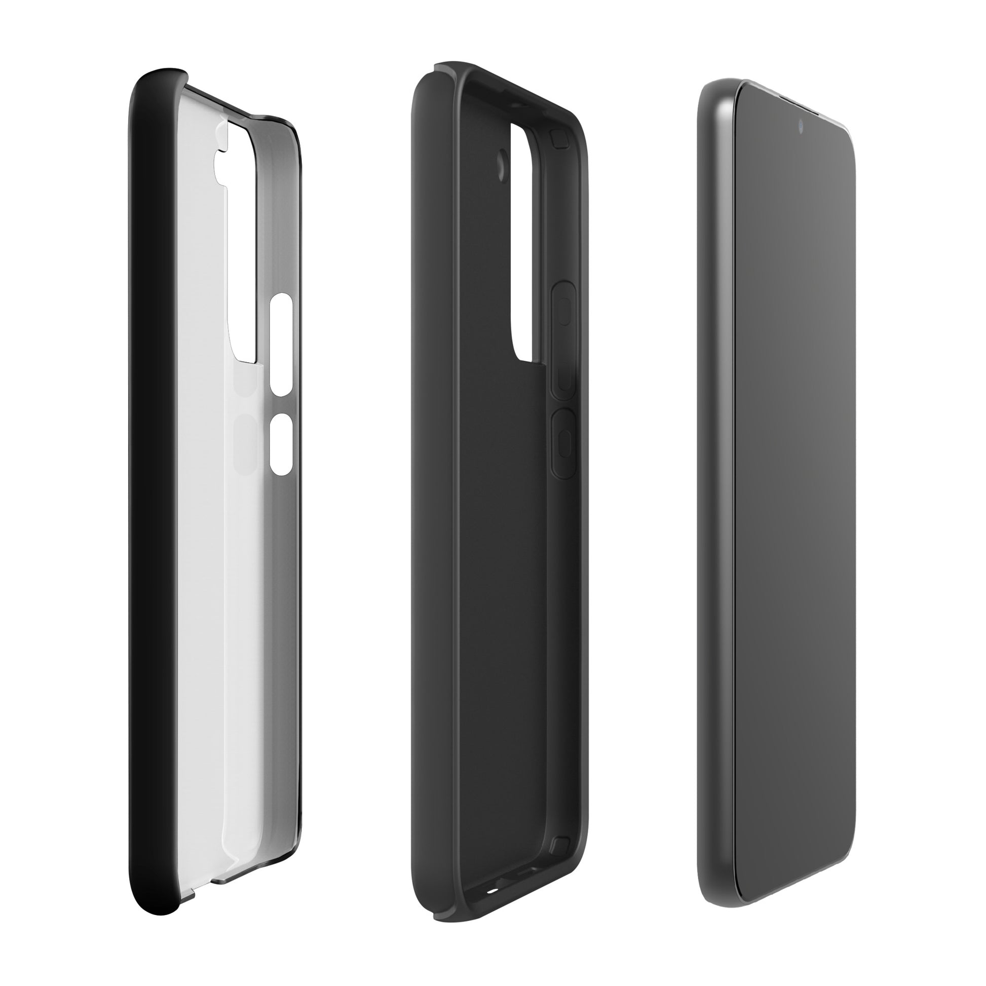 Phone Case Samsung Galaxy with Heart & Script Love Design - modern protective cover with romantic detailing for everyday use.