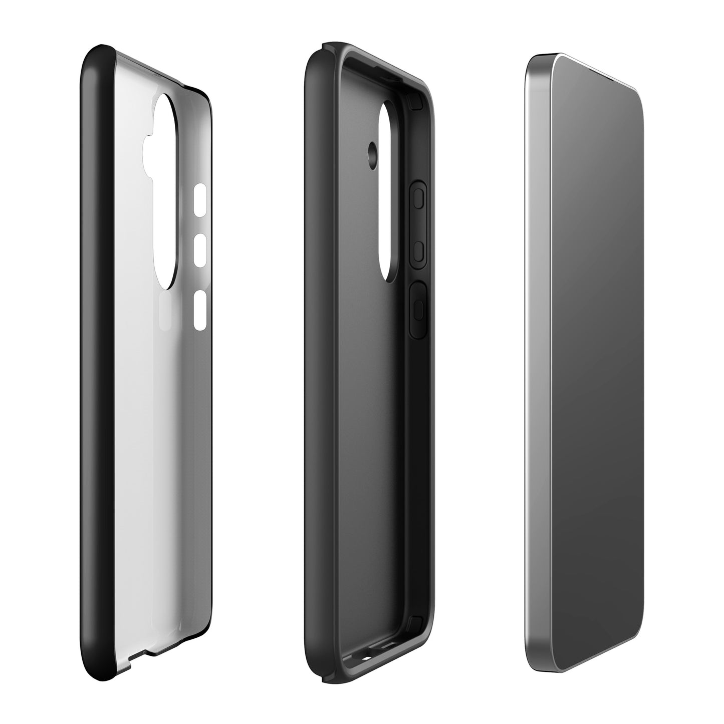 Phone Case Samsung Galaxy with heart and script love design, offering minimalist protection and style. Perfect for romantic design lovers.