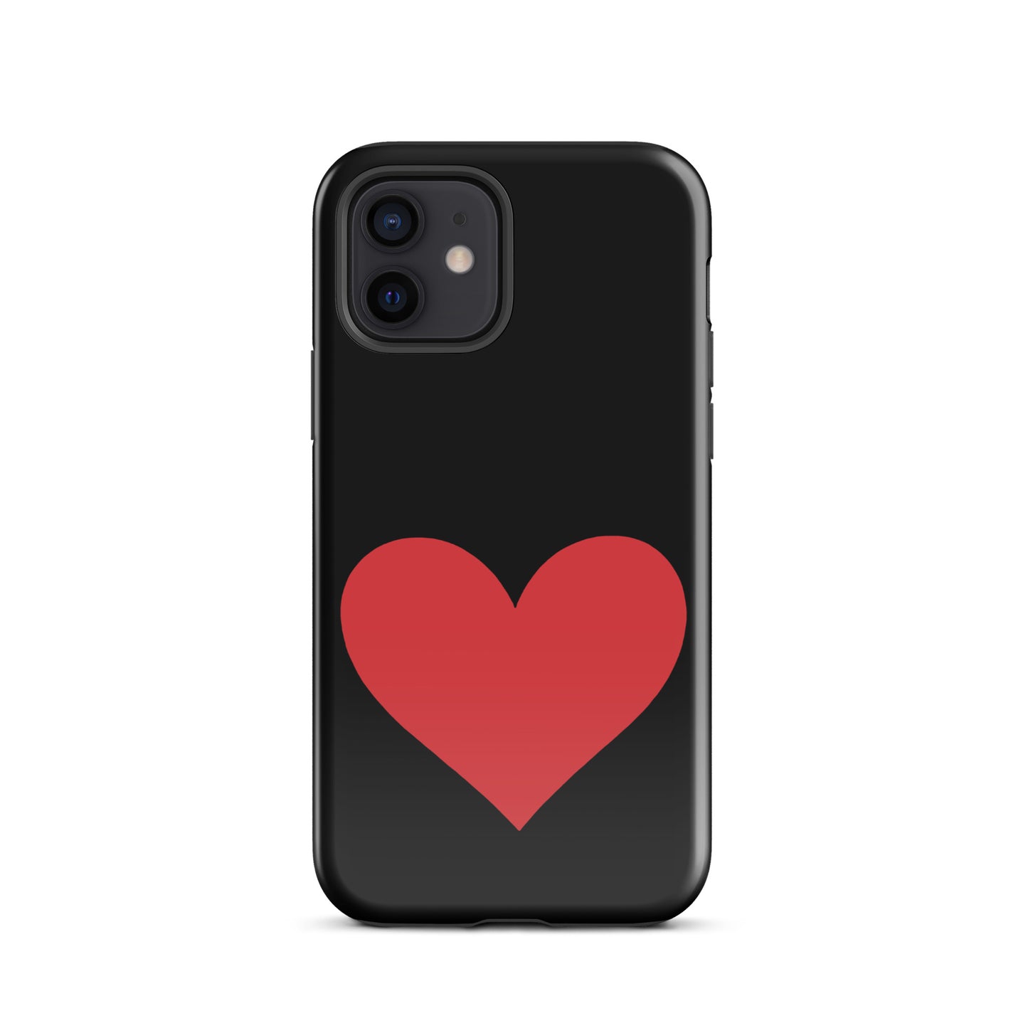 Phone Case for iPhone with vibrant heart design, offering stylish protection and various color options to express personal style.