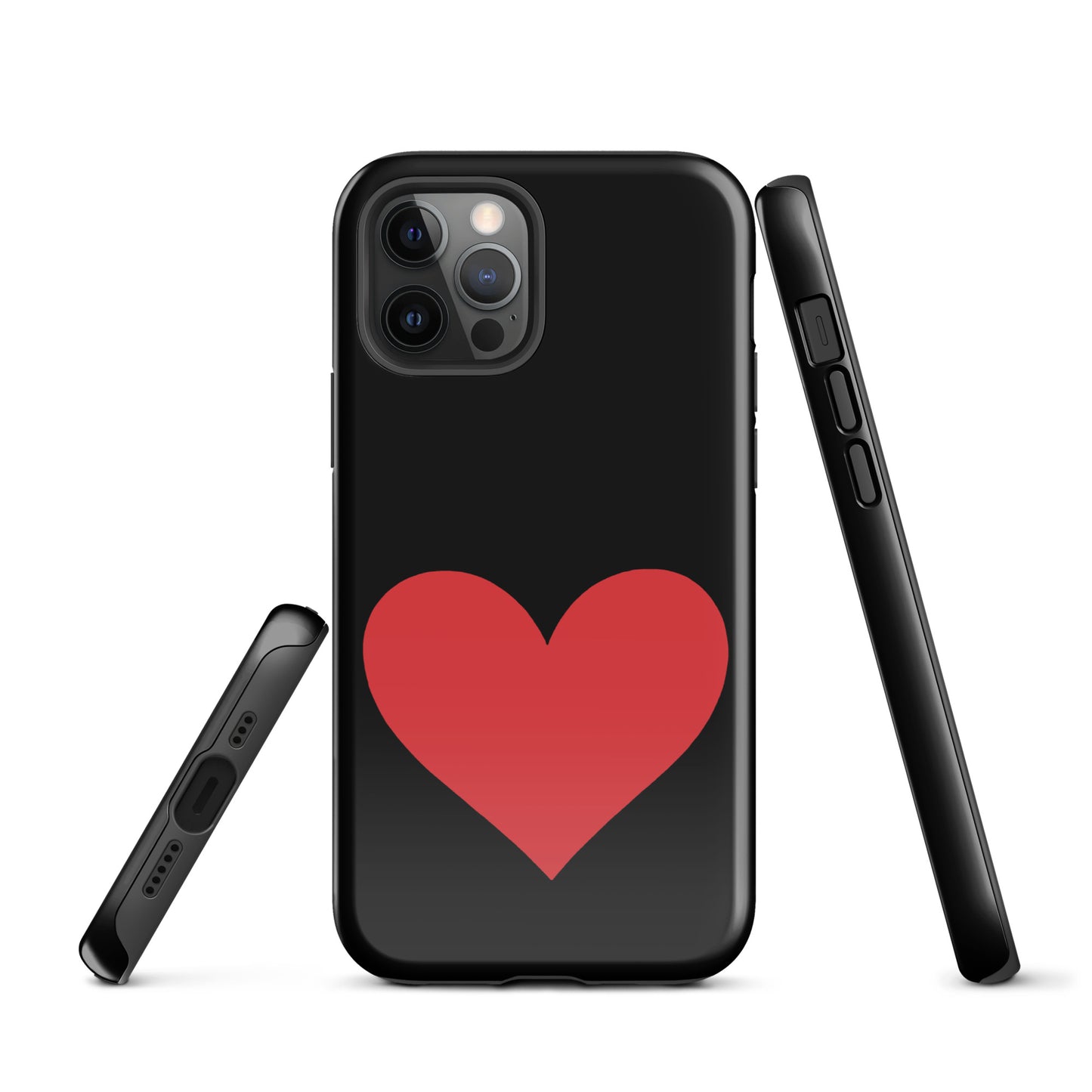 Phone Case with Heart Design for iPhone in Bold Colors