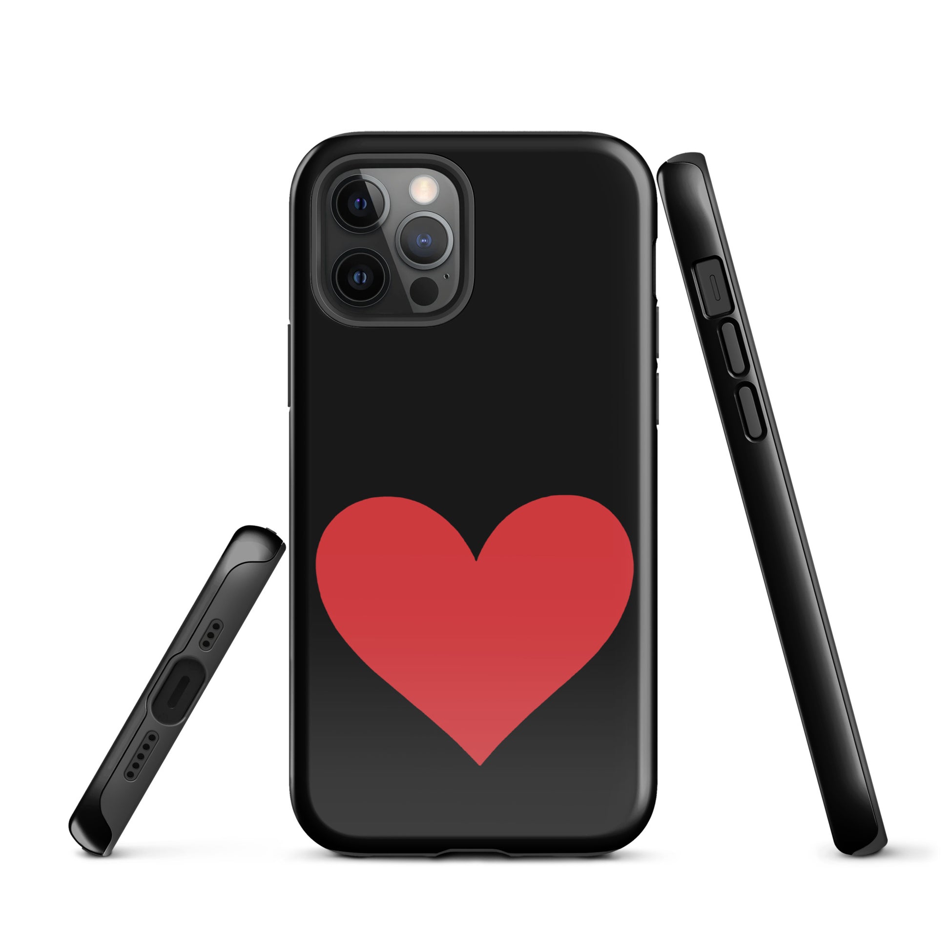 Phone Case with Heart Design for iPhone in Bold Colors