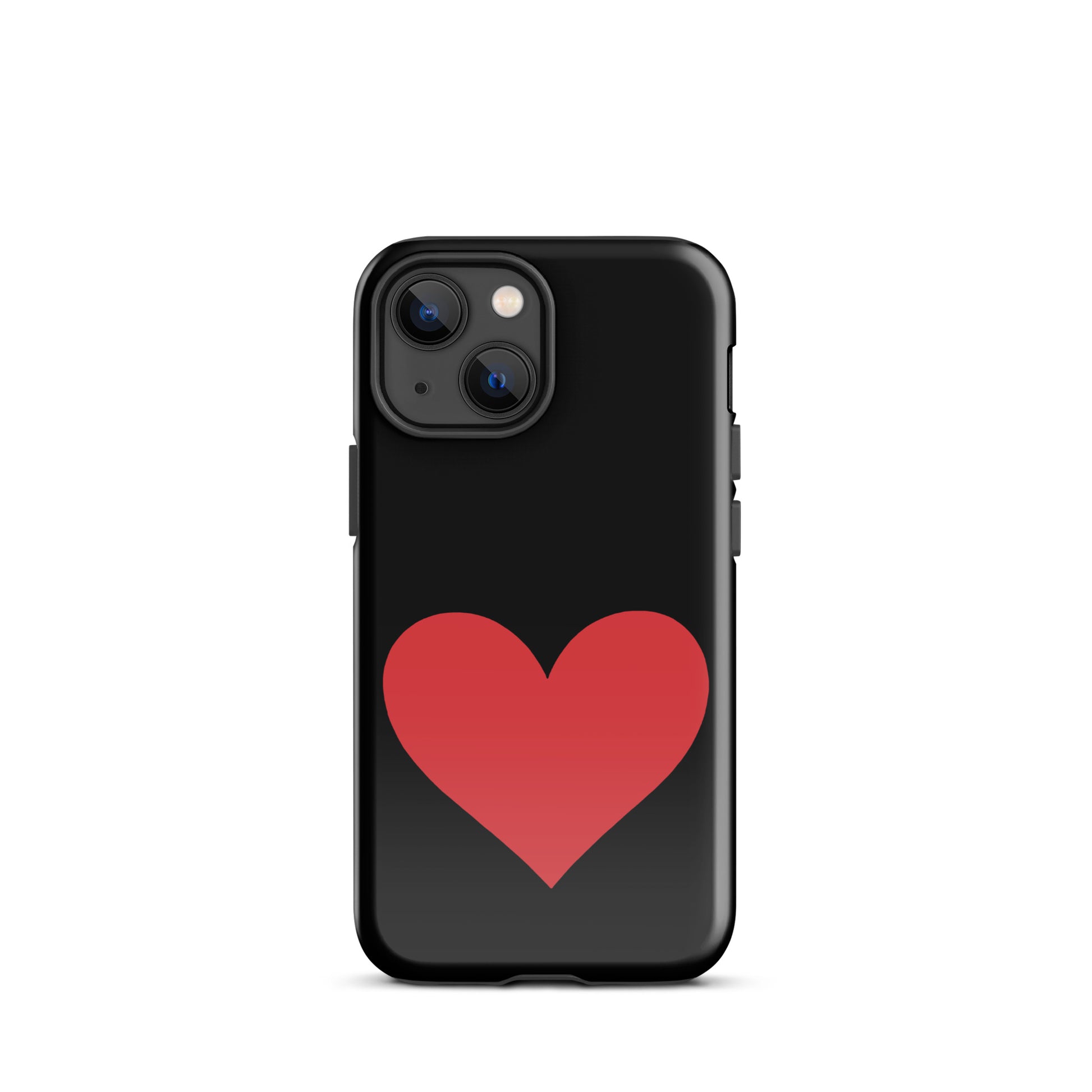 Phone Case for iPhone with heart design in vibrant colors, showcasing stylish and durable protection.