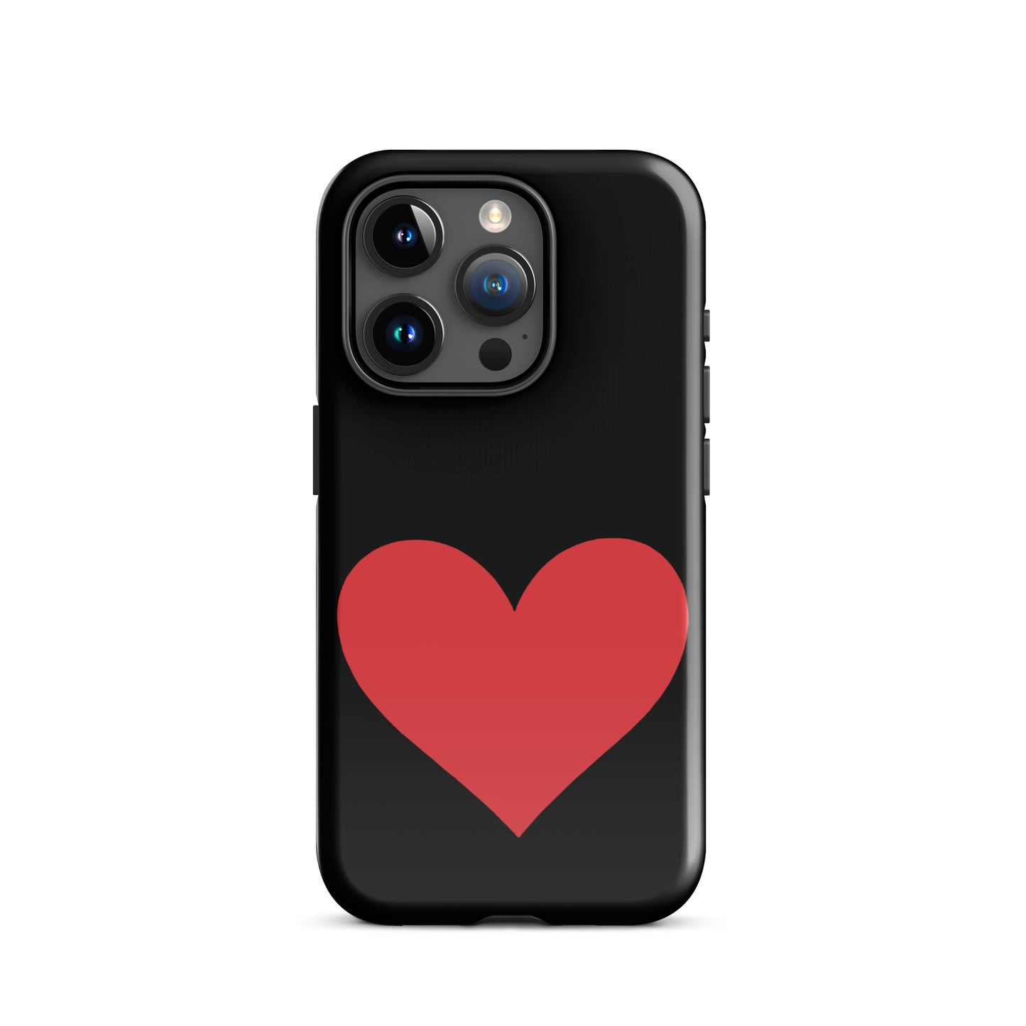Phone Case for iPhone with heart design in vibrant color, stylish and durable, perfect for expressing love and personality.