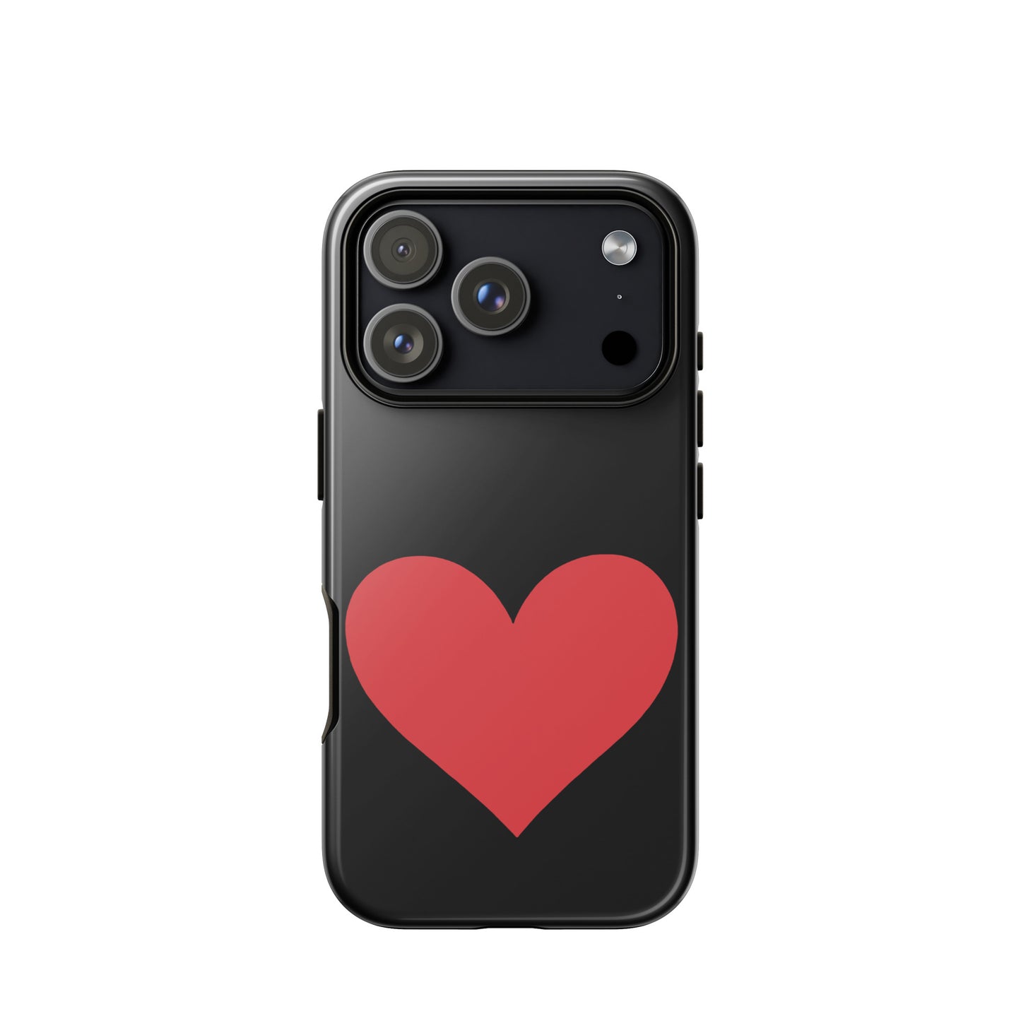 Phone Case with heart design in vibrant colors for iPhone