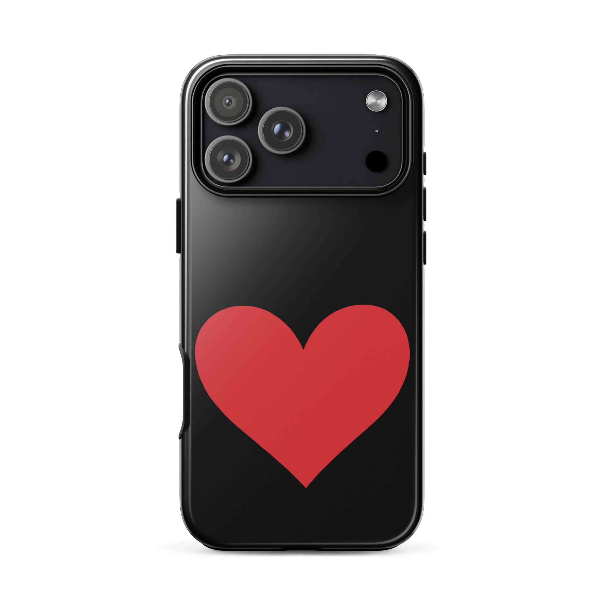 Phone Case for iPhone with heart design, vibrant color options, stylish protection enhancing your phone's look.